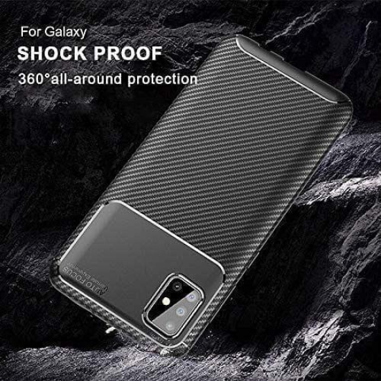 Samsung Galaxy M31S Back Cover Case Carbon Fiber