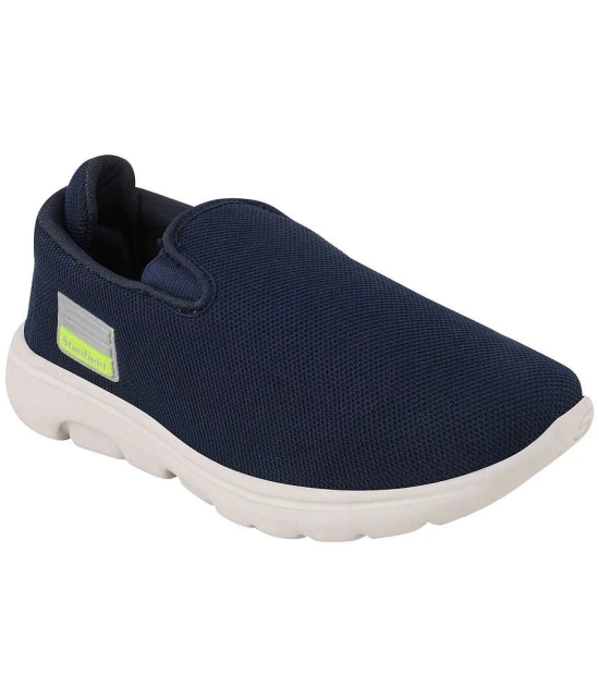 Stanfield Running Casual Men Shoes - Blue Mens Slip-on Shoes - None