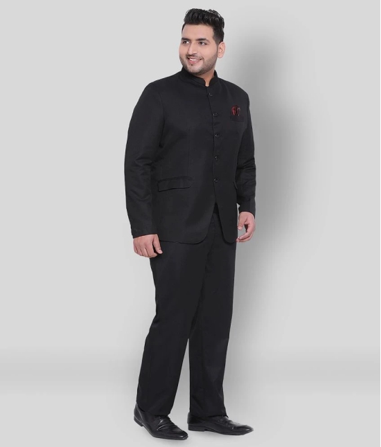 Hangup - Black Polyester Regular Fit Mens 2 Piece Suit ( Pack of 2 ) - None