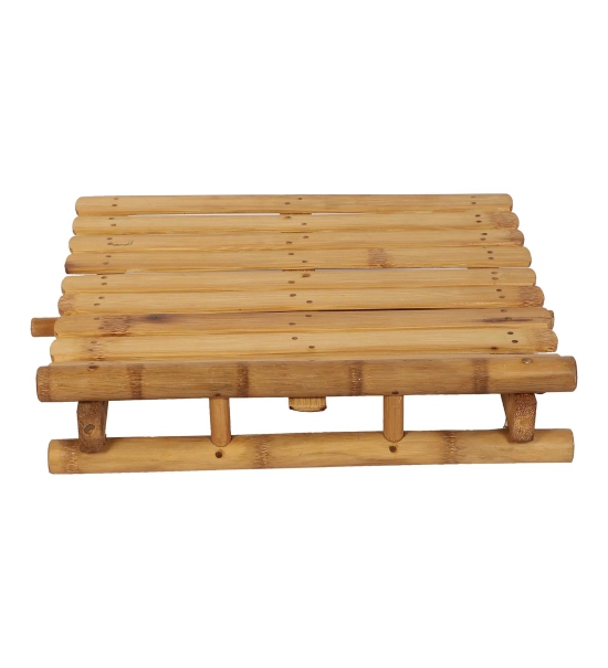 Natural Bamboo Three Way Laptop Stand