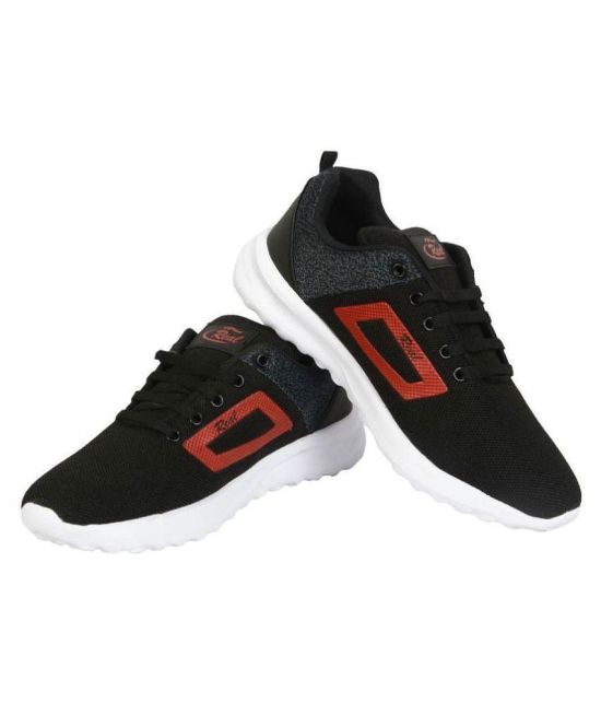 Real Lifestyle Black Casual Shoes - 7