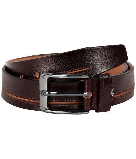 Leather World - Leather Mens Casual Belt ( Pack of 1 ) - None