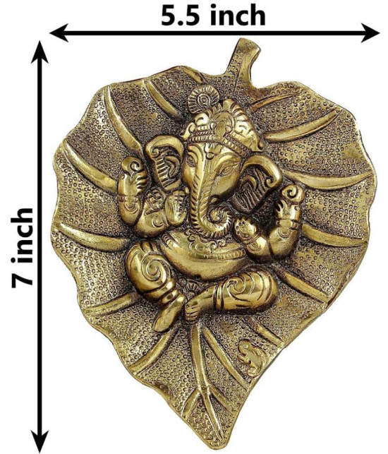 Handa - Brass Lord Ganesha Idol ( 17 cm )