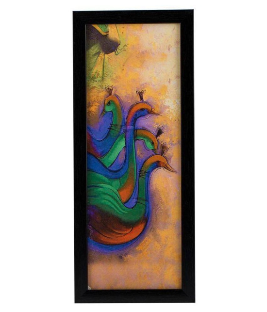 Indianara - Figurative Painting With Frame