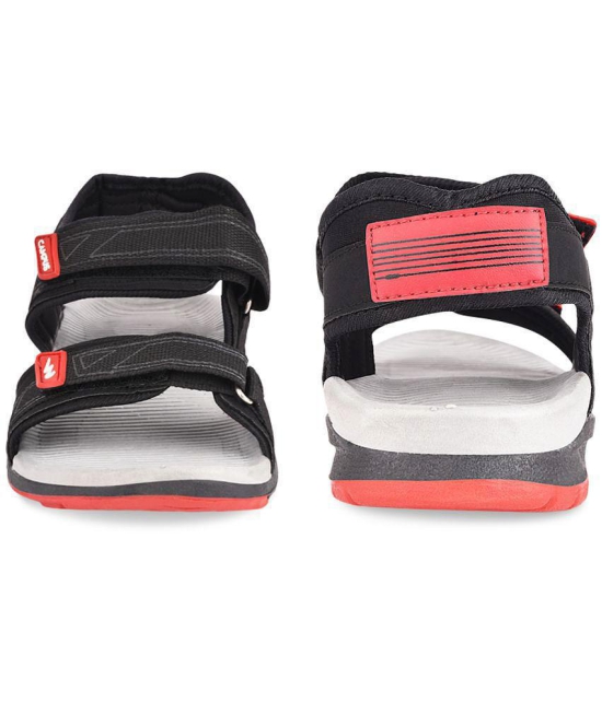 Campus - Black Men's Floater Sandals