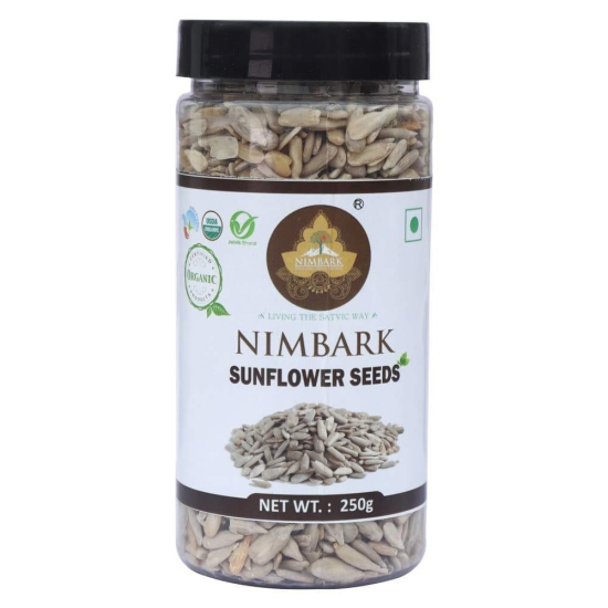 Nimbark's Edible Sunflower Seeds - 250g | Raw Seeds | Diet Food