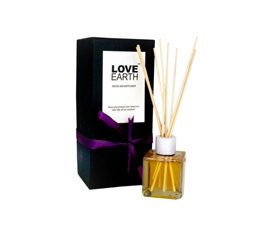 Love Earth Premium Mandarin Reed Diffuser Toxin Free Long Lasting Fragrance