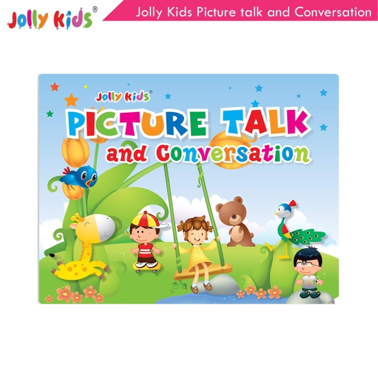 Picture Talk and Conversation Book for Kids Age 2-6 Years