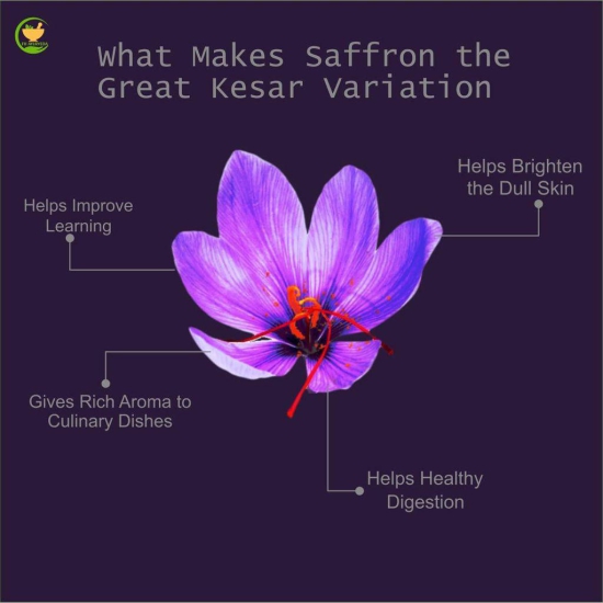 FIJ AYURVEDA Saffron Thread Kesar/ Keshar/ Zafran /Jafran (A++ Grade) for Pregnant Women ? 3GM (Combo Pack)