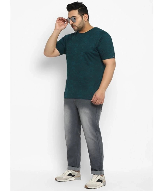 Urbano Plus - Green Cotton Regular Fit Mens T-Shirt ( Pack of 1 ) - None