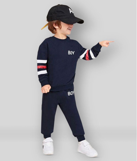 Force - Navy Blue Cotton Boys T-Shirt ( Pack of 1 ) - None