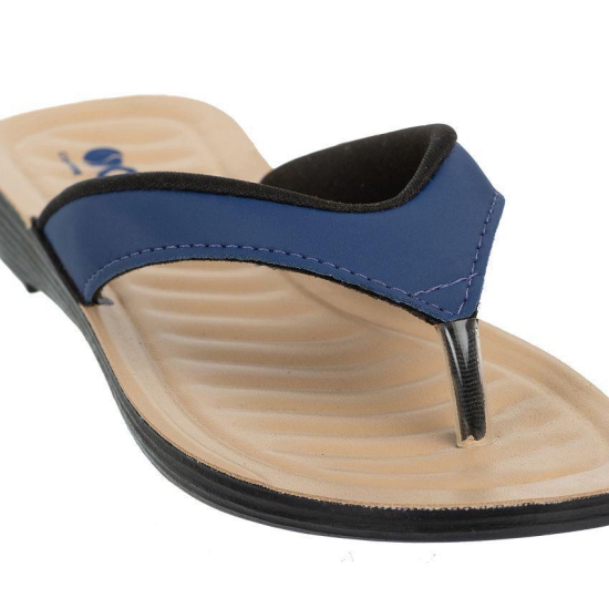 Chips - Blue Women's Flats - None