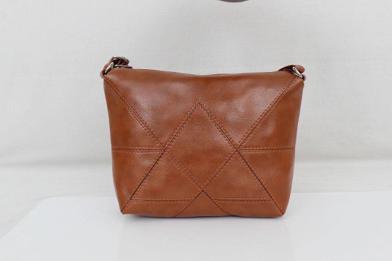 Leather Land - Tan PU Sling Bag - Tan