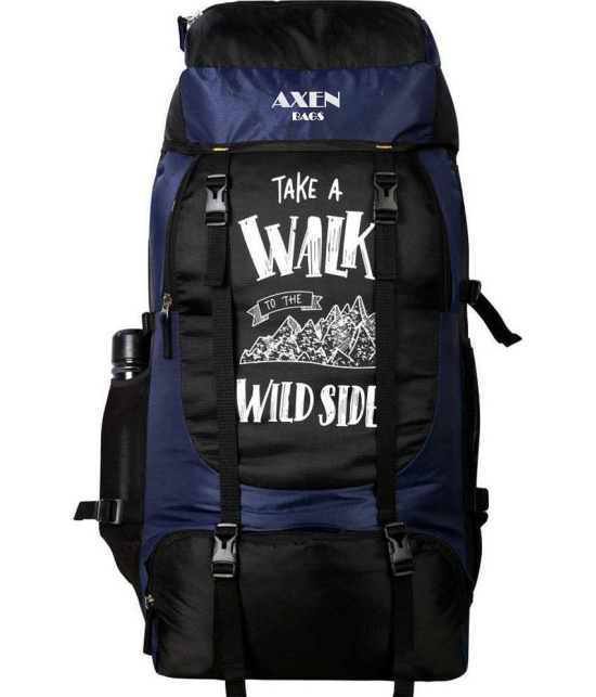 AXEN BAGS - Blue Polyester Rucksacks Backpack - Onesize