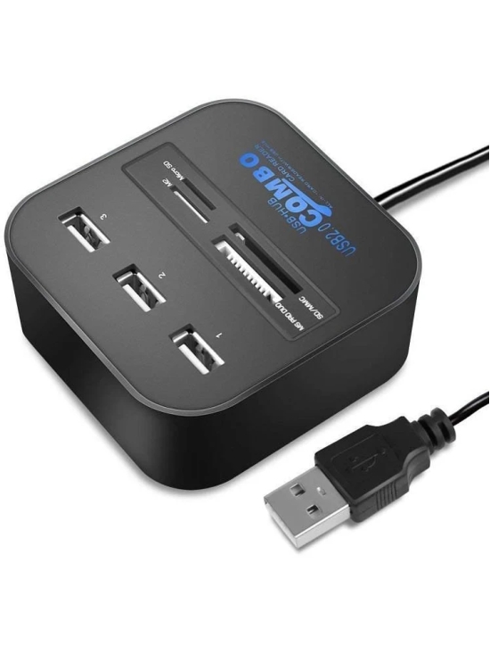 UGPro 3 port USB Hub with all in one Multi Card Reader Combo