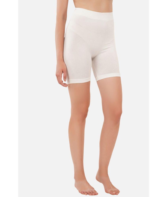 SELETA Cotton Capris - White Single - None