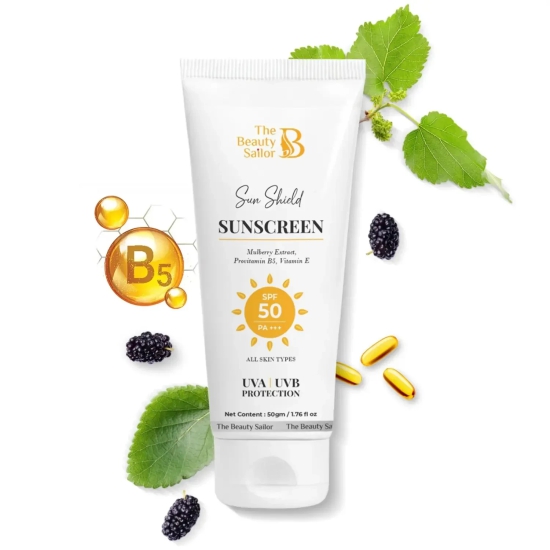 SunScreen SPF 50 with PA +++ | UVA & UVB Protection - 50gm