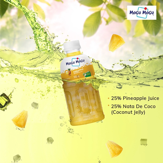 Mogu Mogu Juice - Pineapple, 300 Ml