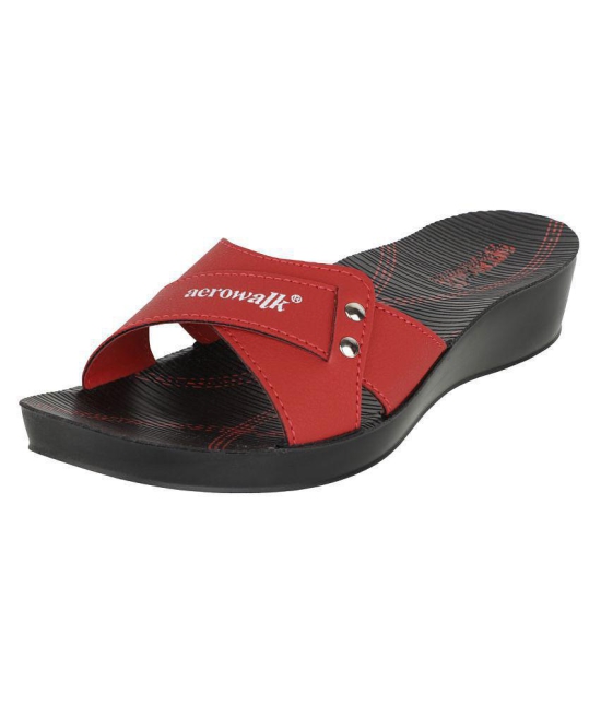 Aerowalk - Red Women's Flats - None