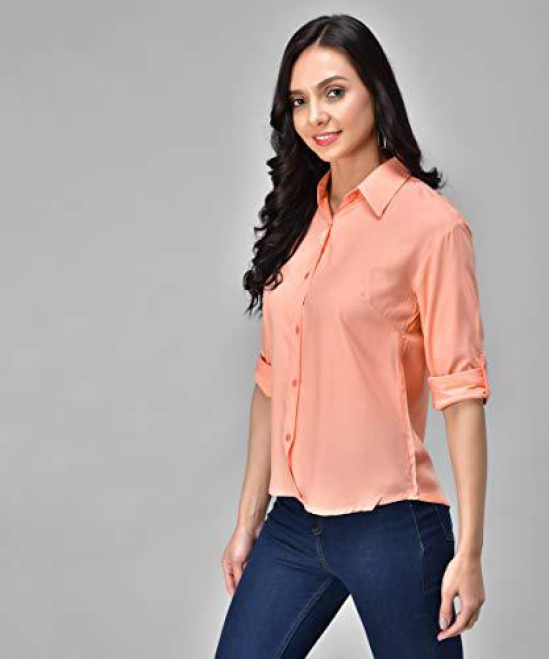 FUNDAY FASHION Women's Solid Casual Full Sleeve Rayon Regular Fit Shirt