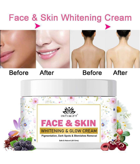 Intimify Face Whitening Cream, Face Care, Skin Whitening Cream, Hand Cream 50 g