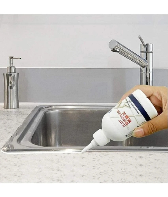 Waterproof Tile Gap/Crack/Grout Filler Water Resistant Silicone Sealant for DIY Home Sink Gaps