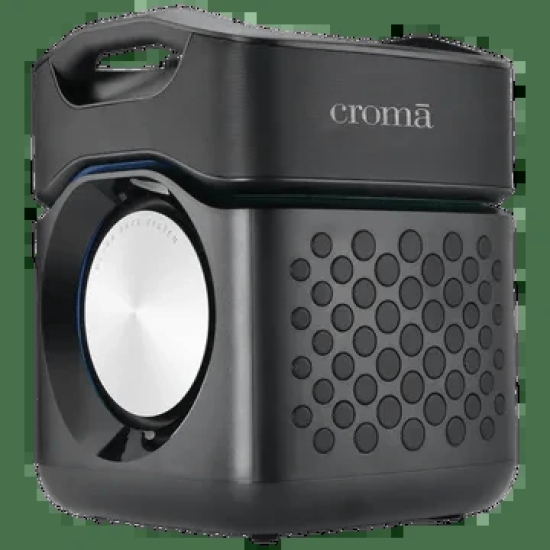 Croma 100W Bluetooth Party Speaker (RGB Party Lights, Black)