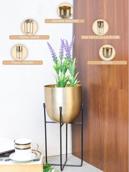 Indoor Table Planter With Stand for Flower Pots