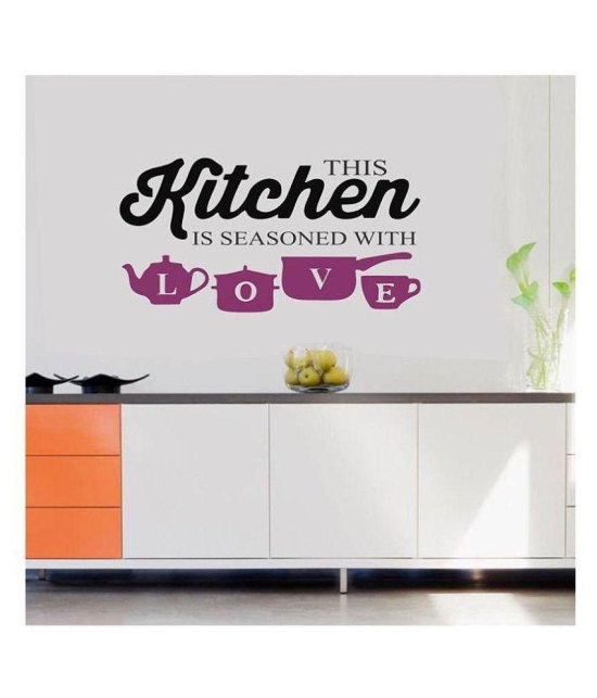 Asmi Collection Wall Stickers For Kitchen Nature Sticker ( 35 x 65 cms )