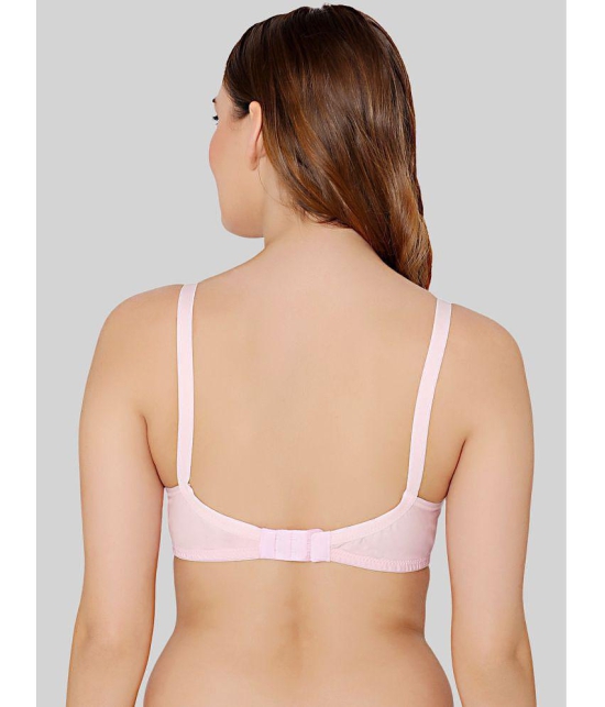 Bodycare Pink Cotton Heavily Padded Womens Everyday Bra ( Pack of 1 ) - None