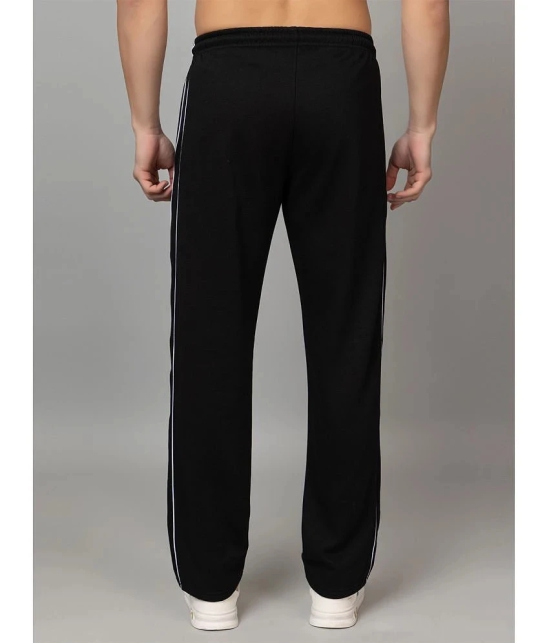 YHA Black Fleece Mens Trackpants ( Pack of 1 ) - None