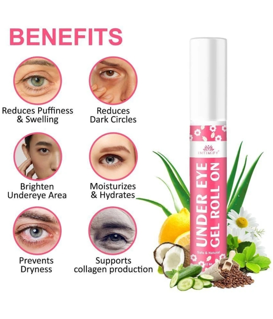 Intimify Under Eye Gel, Dark Circle Remover Reduce Dark Circles Eye Roller 10 g