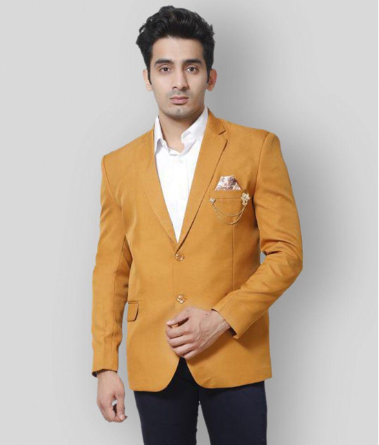 Fourfolds Yellow Blazer - None