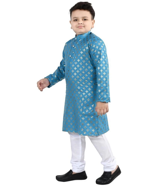 Arshia Fashions Blue Cotton Blend Boys ( Pack of 1 ) - None