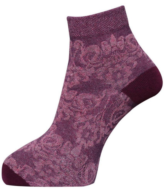 Dollar - Multicolor Cotton Womens Ankle Length Socks ( Pack of 3 ) - None