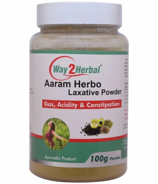 Way2Herbal Aaram Herbo Laxative Powder 100 gm Pack Of 1