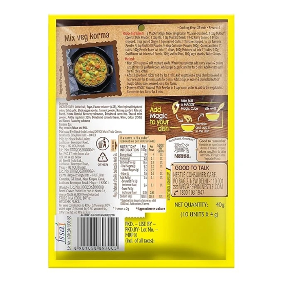 Maggi Veg Magic Cubes 40 Gms