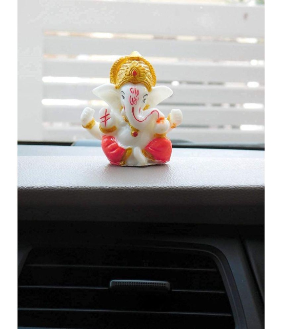 THRIFTKART - Lord Ganesha Ideal For Car Dashboard ( Pack of 1 ) - Multicolor