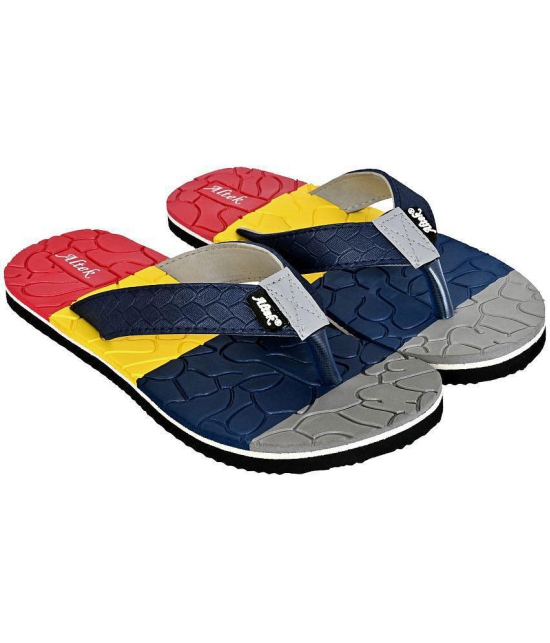 Altek - Grey Mens Thong Flip Flop - None