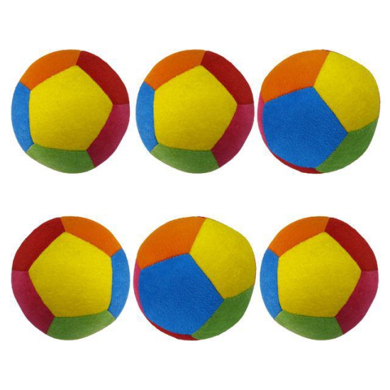 Soft Plush Ball For Kids With Rattle Sound - BT28 L 6 