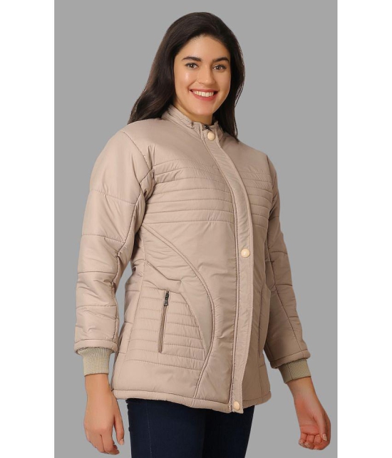 NUEVOSDAMAS - Polyester Blend Beige Hooded Jackets - None