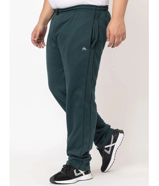 YHA Green Fleece Mens Trackpants ( Pack of 1 ) - None