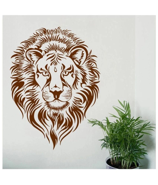 Decor Villa Big Lion PVC Wall Stickers