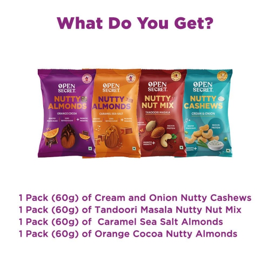 Open Secret Flavoured Nuts Combo