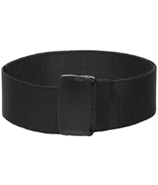 SUNTAP - Black Nylon Mens Casual Belt ( Pack of 1 ) - None