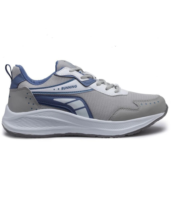 ASIAN - OSCAR-01 Light Grey Mens Sports Running Shoes - None