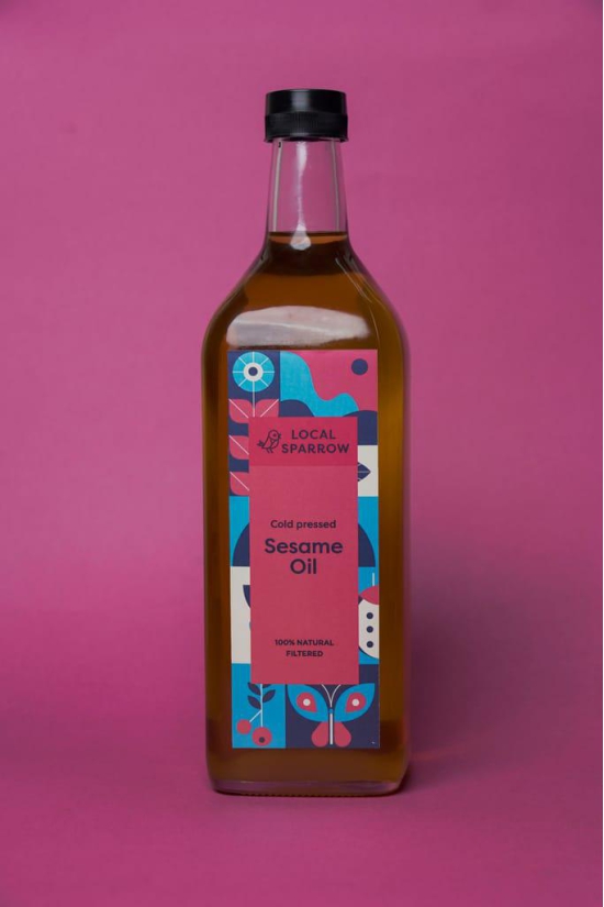 Local Sparrow Cold Pressed Sesame Oil