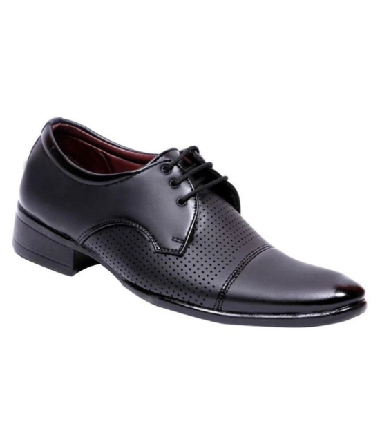 Aadi Non-Leather Black Formal Shoes - None