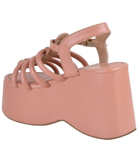 Shoetopia - Pink Women''s Sandal Heels - None