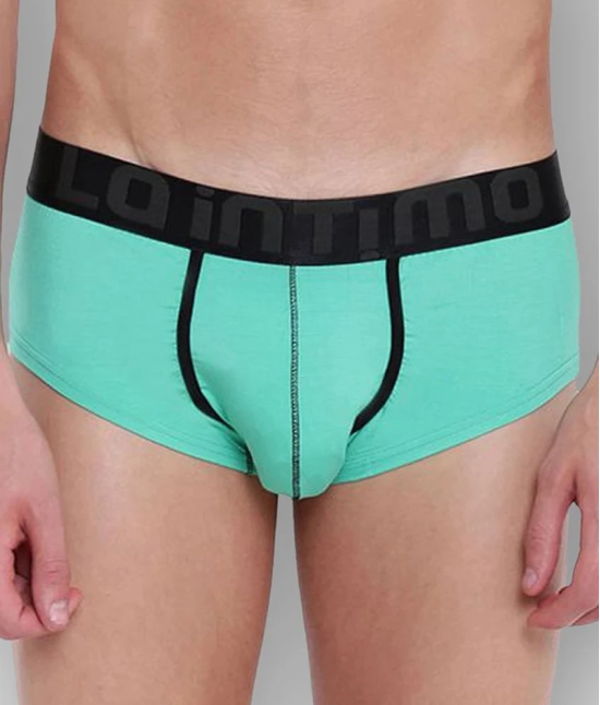 La Intimo - Teal Modal Mens Trunks ( Pack of 1 ) - L